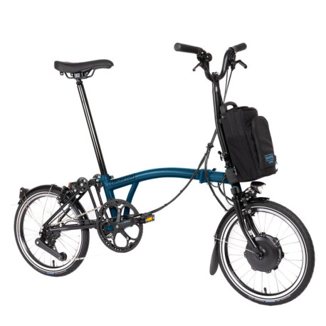 Vélo pliant électrique Brompton Electric C Line Urban - 4 vitesses - Guidon H Vélo pliant électrique Brompton Electric C Line Urban - 4 vitesses - Guidon H